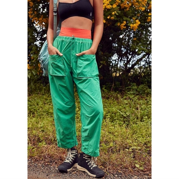 New!Free People Movement Fly By Night Pants/Lucky Charm - Picture 2 of 16